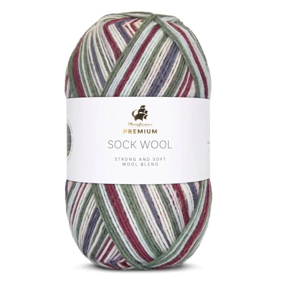 Mayflower Premium Sock Wool Ocean Garn, , 100 g* Garn