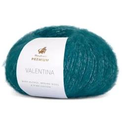 Outlet Mayflower Premium Valentina Garn, , 50 g 015 Petroleum