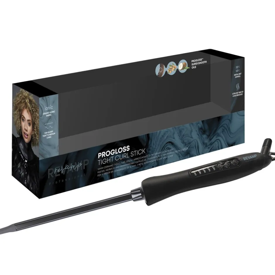 Revamp Progloss Tight Curls Krøllejern* Skarp Pris|Styling Tools
