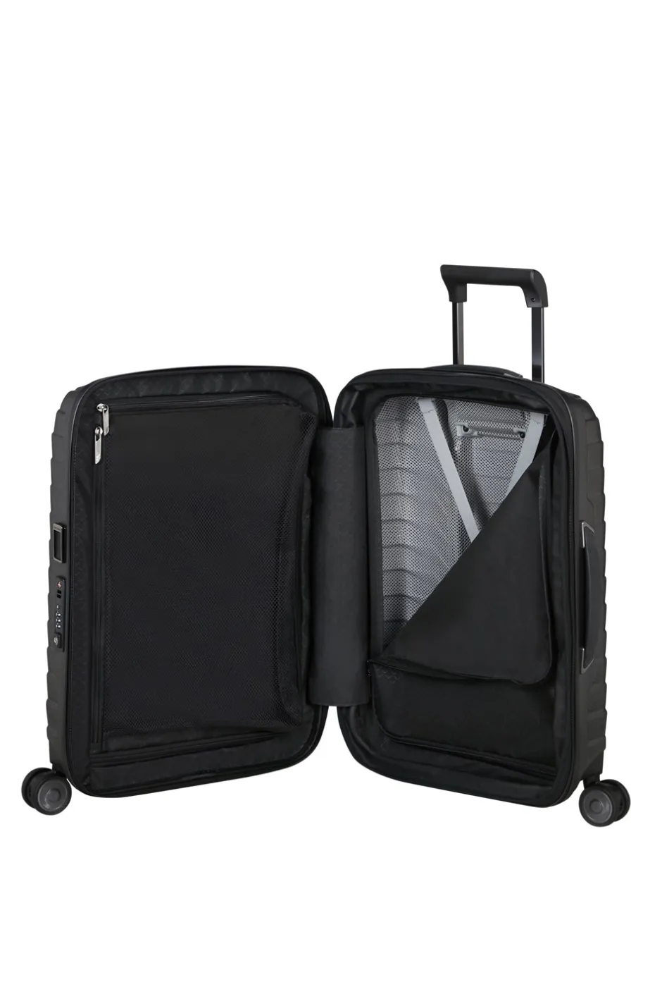 New Samsonite Proxis Ekspanderbar 55 Kuffert, Matt Graphite