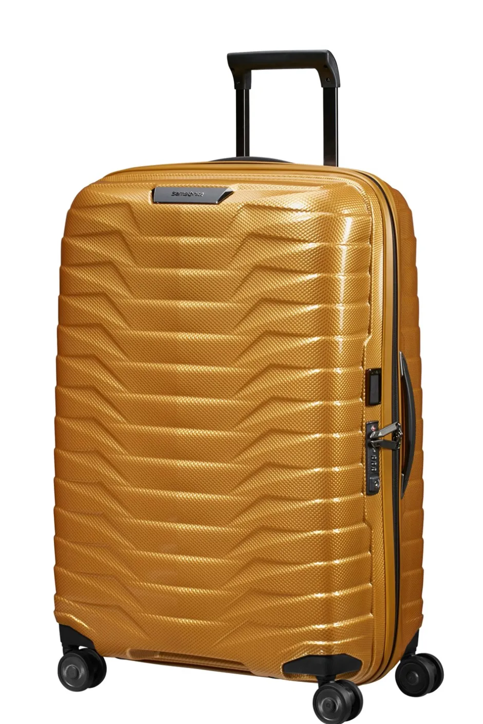 Clearance Samsonite Proxis Spinner 69 Kuffert, Honey Gold