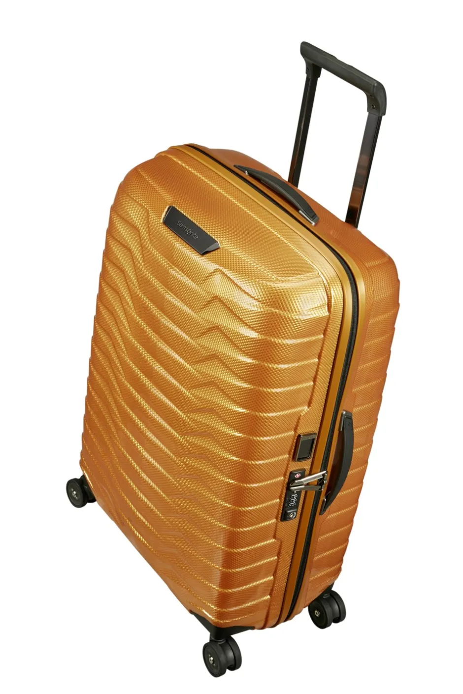 Clearance Samsonite Proxis Spinner 69 Kuffert, Honey Gold