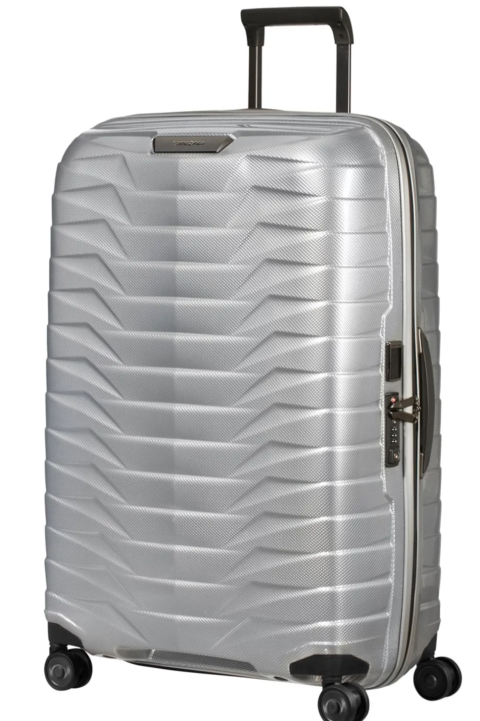 Best Samsonite Proxis Spinner 75 Kuffert, Silver