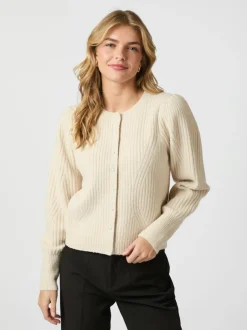 Outlet Neo Noir Puli Knit Cardigan, , 36 Ivory