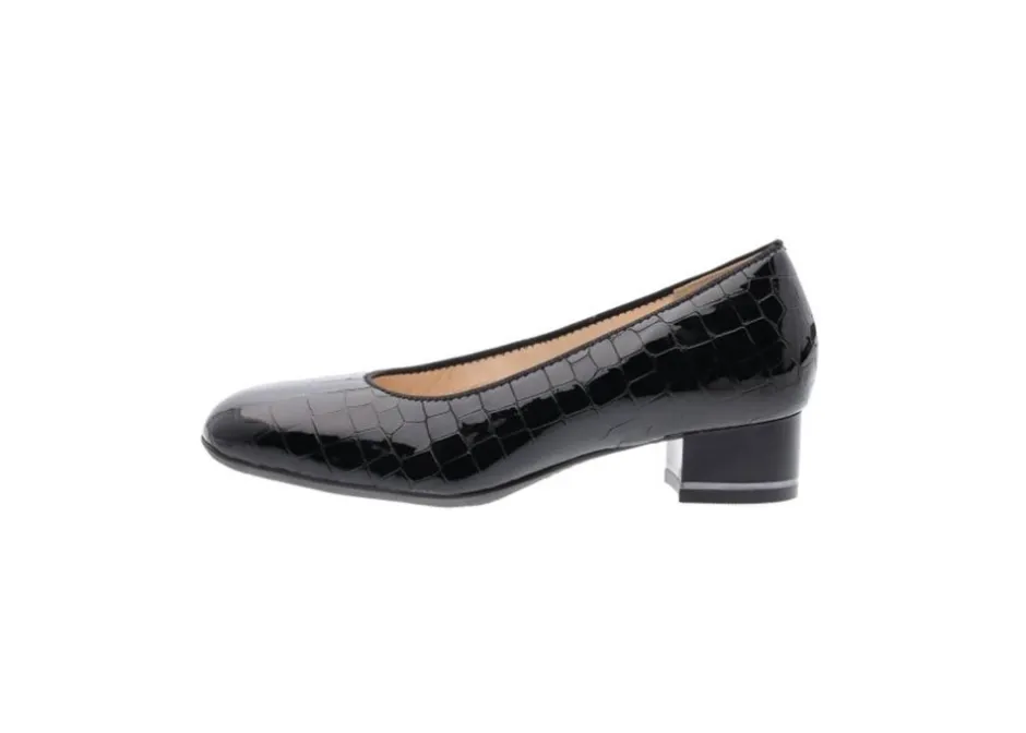 New Ara Pumps, , 40.5 Krokola Black