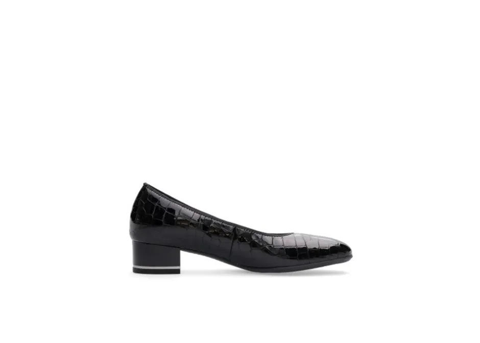 New Ara Pumps, , 40.5 Krokola Black