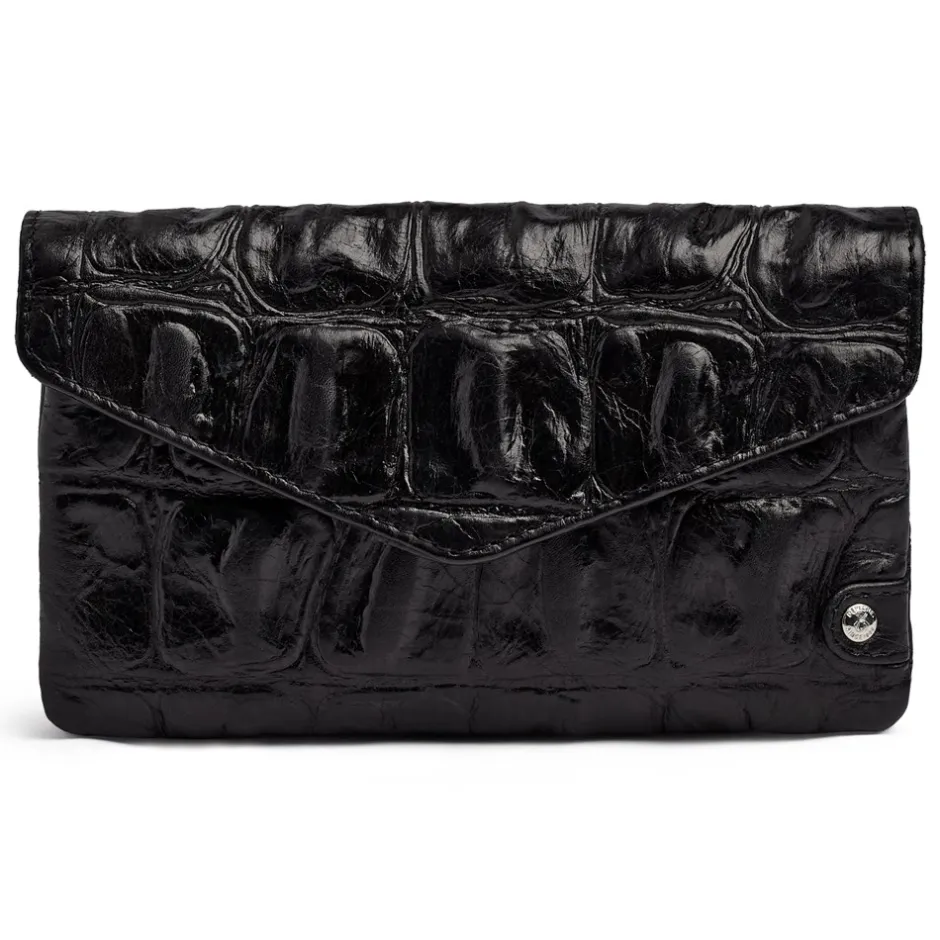 Outlet Depeche Pung, Black Croco