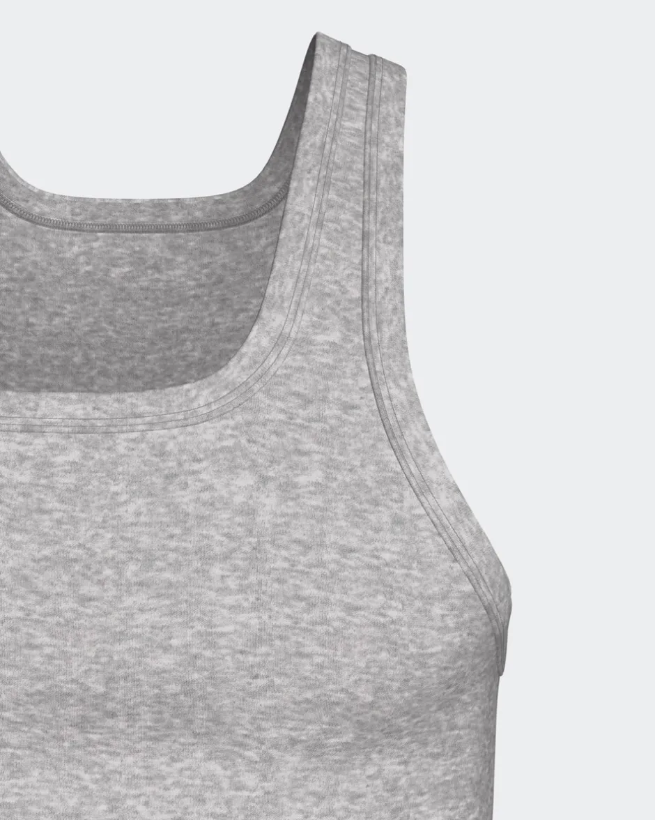 Impetus Pure Cotton Tanktop, , XXL Grey