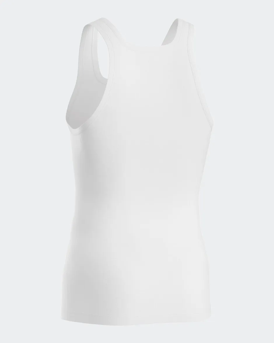 Discount Impetus Pure Cotton Tanktop, , L White