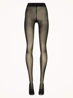 Wolford Pure Shimmer 40 Concealer Strømpebukser, , XS*Dame Strømper
