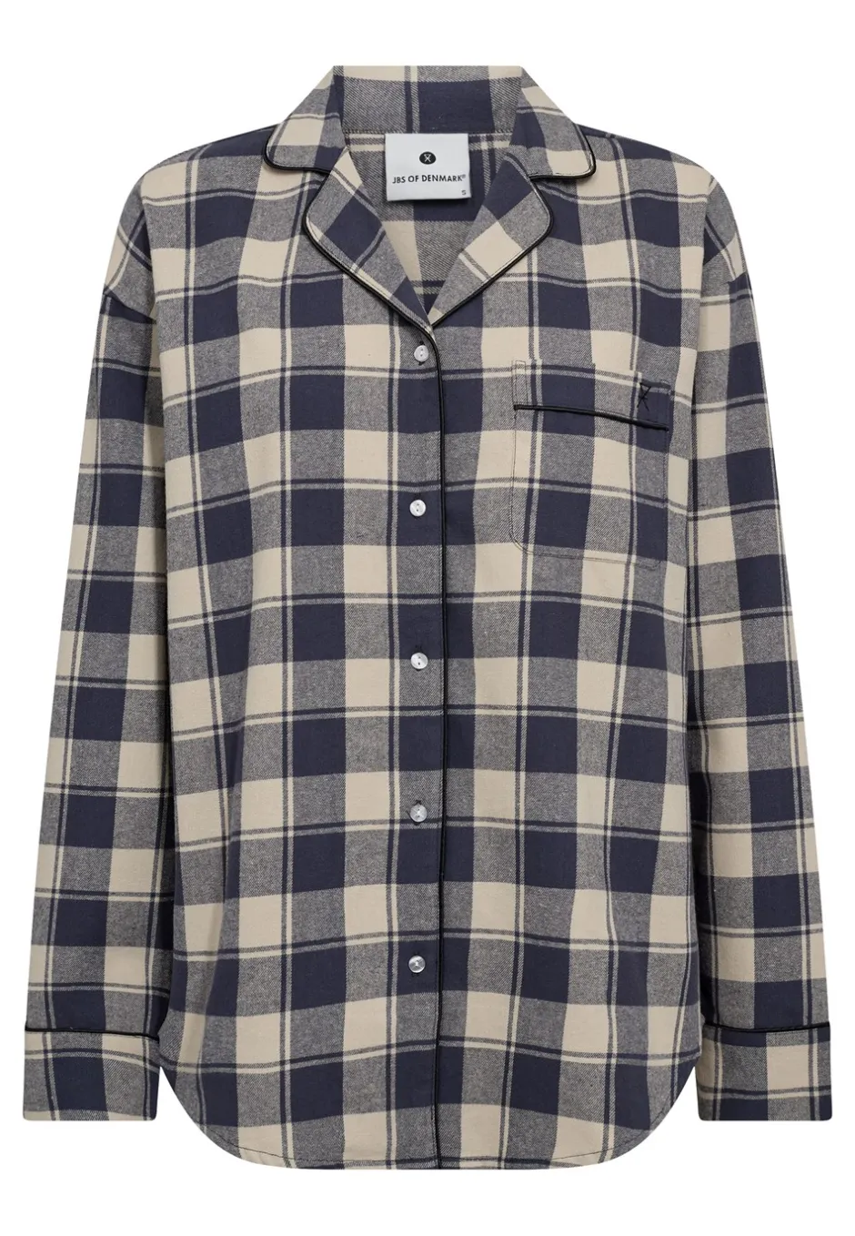 JBS Pyjamasskjorte, , S*Dame Loungewear