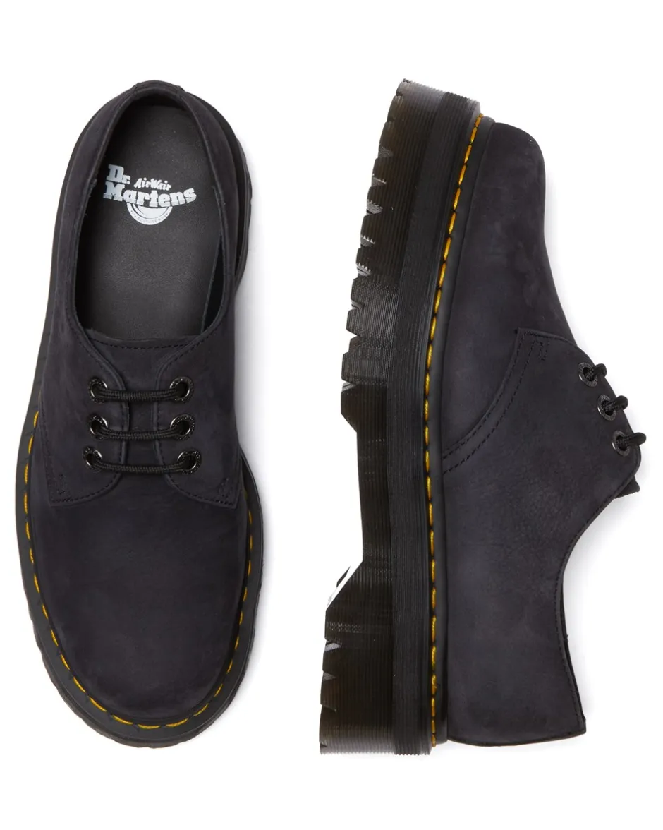 Dr. Martens Quad II Sko, , 39 Charcoal Grey
