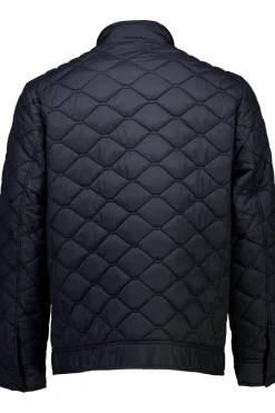 Outlet Bison Quilted Biker Jakke, , XL Black