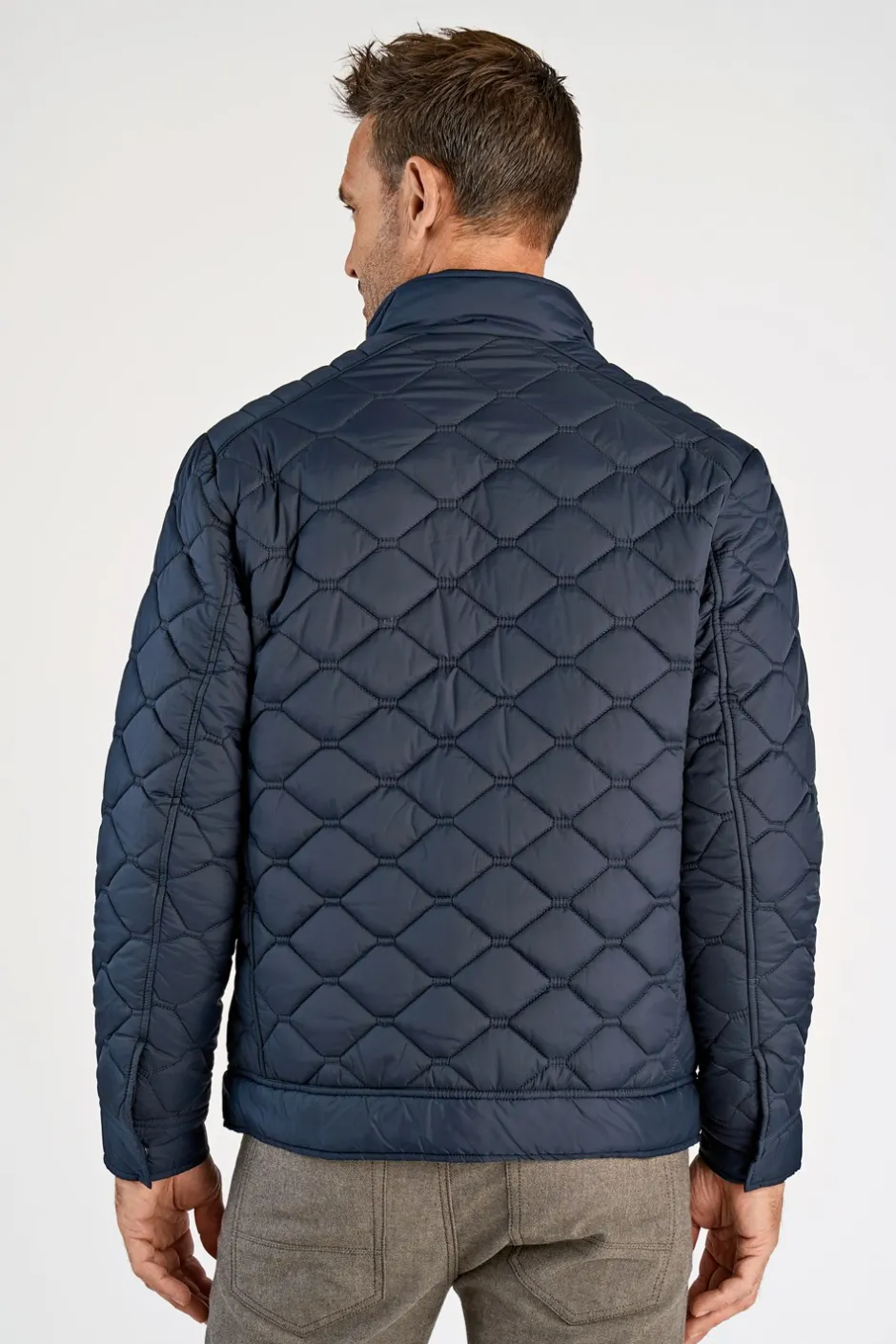 Bison Quilted Biker Jakke, , 3XL* Jakker & Frakker