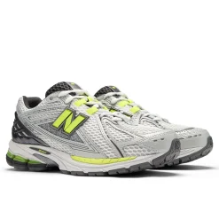 New Balance 1906R Sneakers, , 44.5 Light Silver Metallic/Alkaline Green