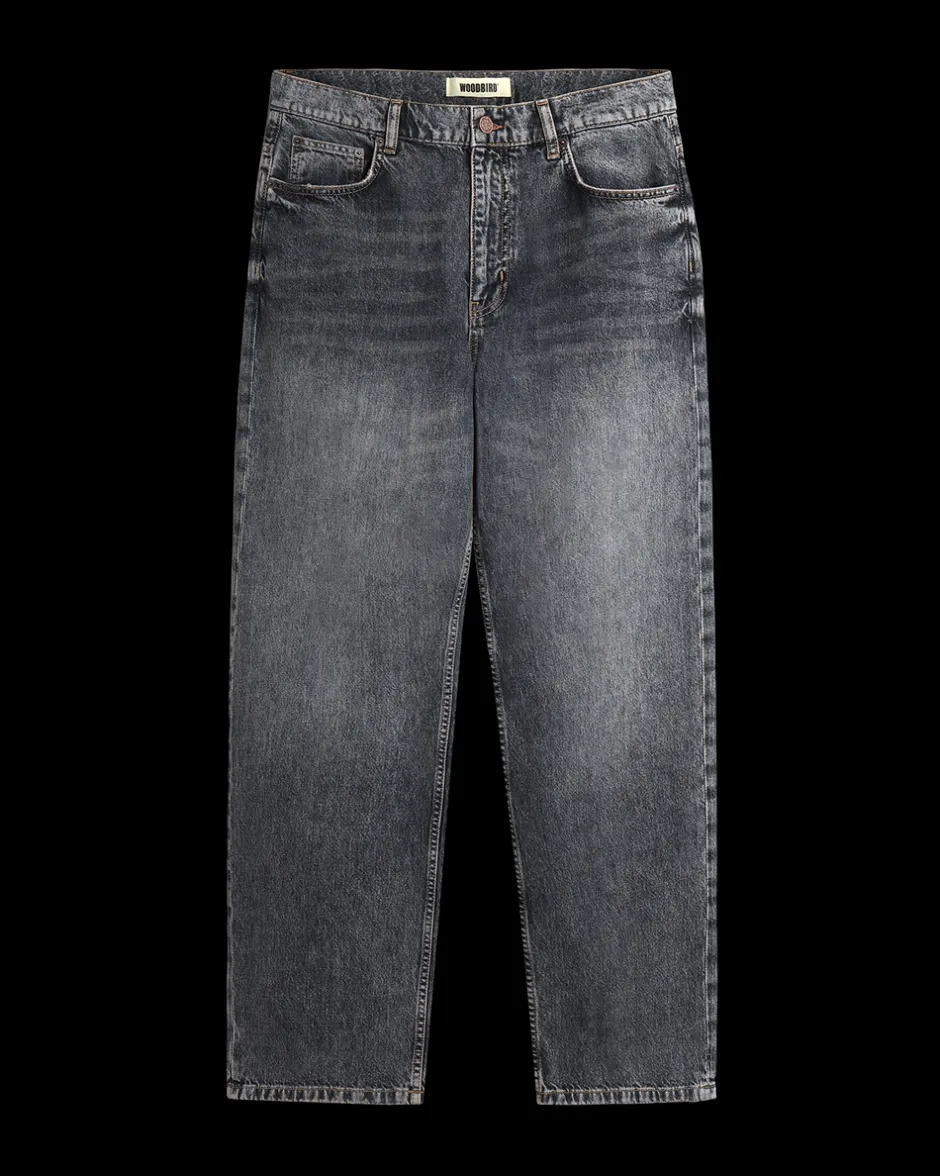 Online Woodbird Rami Shadow Jeans, , W27/L32 Black
