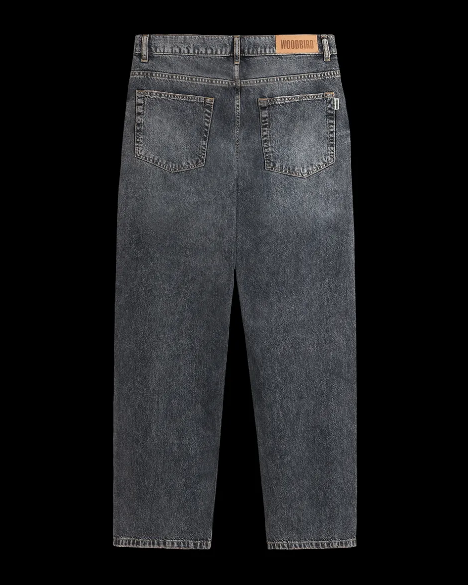 Online Woodbird Rami Shadow Jeans, , W27/L32 Black