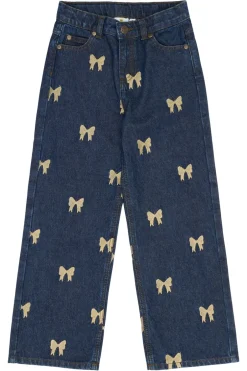Discount THE NEW Raquel Wide Jeans, , 146-152 cm Medium Blue Denim AOP