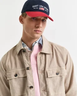 Discount GANT Reg Cot/Linen Overshirt, , XL Dry Sand