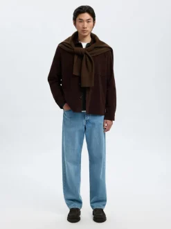 New Selected Homme Regdylan Duca Overshirt, , L Delicioso