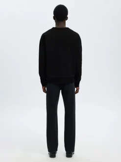Online Selected Homme Relaxluke Crew Neck Sweatshirt, , L Black
