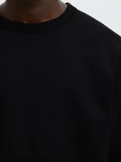 Online Selected Homme Relaxluke Crew Neck Sweatshirt, , L Black