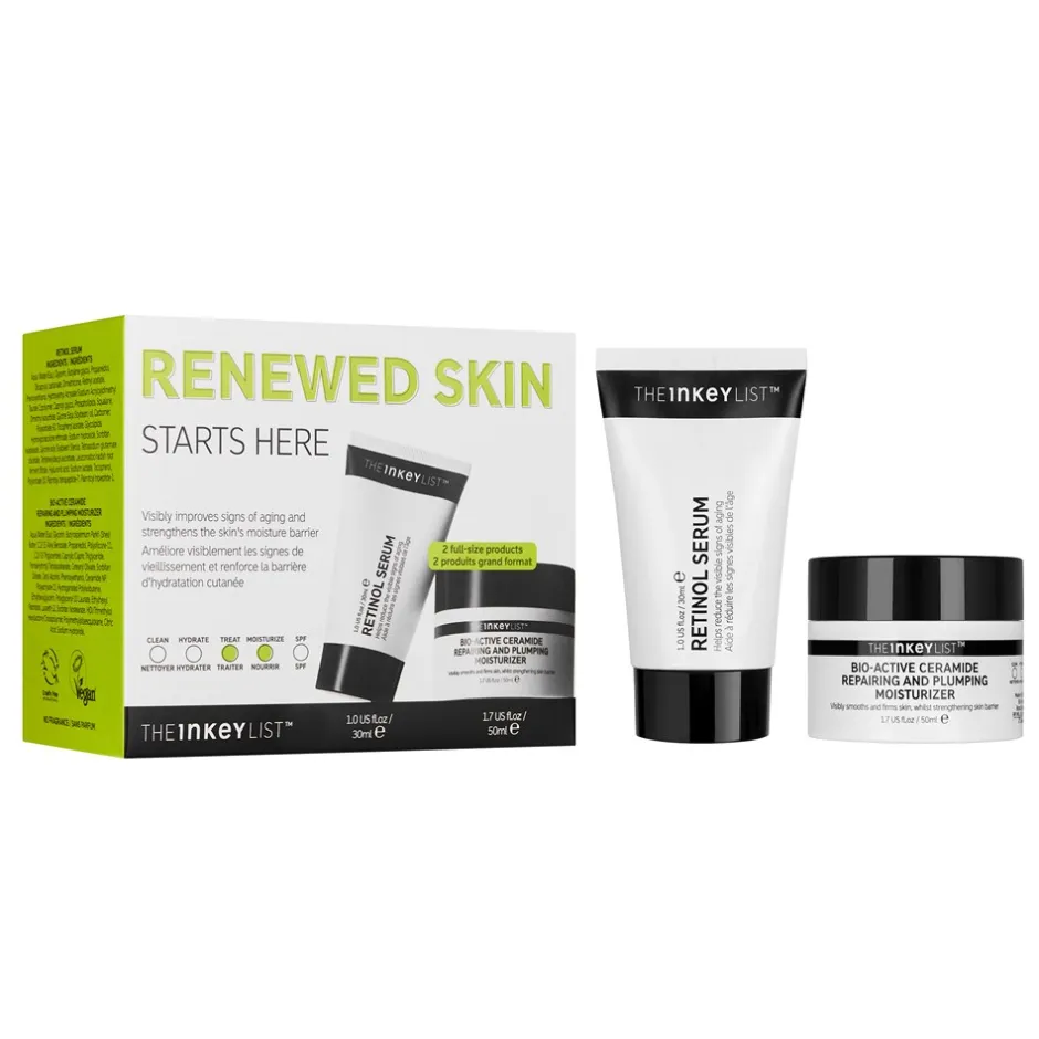 New The Inkey List Renewed Skin Starts Here Sæt