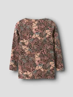 Outlet Name It Resa Bluse, , 110 cm Chocolate Brown