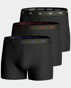 Outlet Impetus Retro Cotton Stretch 3-pak Boxershorts, , XXL Black
