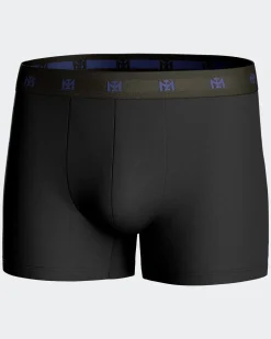 Outlet Impetus Retro Cotton Stretch 3-pak Boxershorts, , XXL Black