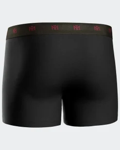 Outlet Impetus Retro Cotton Stretch 3-pak Boxershorts, , XXL Black