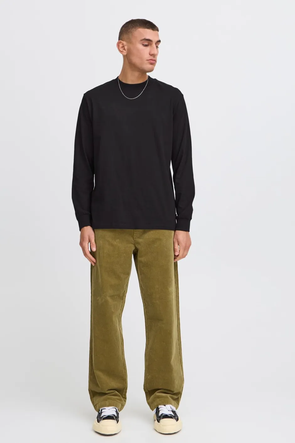 Online Solid Reynaldo T-shirt, , XL True Black