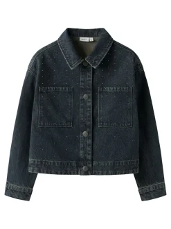 Name It Rhea Rhine Denim Jakke, , 140 cm*Børn Overtøj