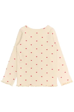 THE NEW Rhea Rib Bluse, , 104 cm*Børn Bluser