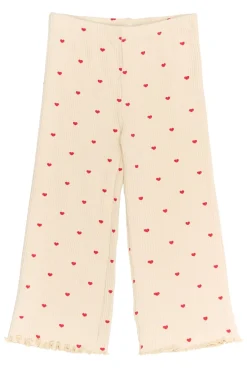 THE NEW Rhea Wide Rib Bukser, , 104 cm*Børn Bukser & Leggings
