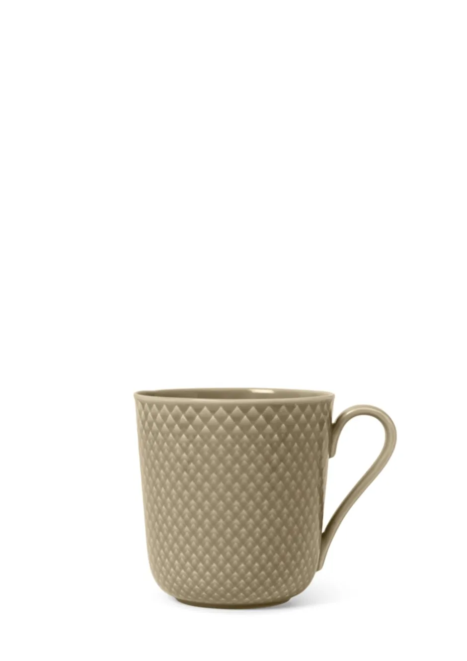 Online Lyngby Porcelæn Rhombe Earth Krus, , 39 cl Clay