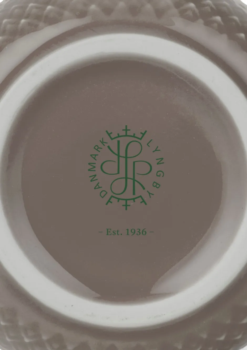 Online Lyngby Porcelæn Rhombe Earth Krus, , 39 cl Clay