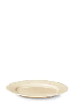 Lyngby Porcelæn Rhombe Earth Middagstallerken, , Ø27 cm* Tallerkener