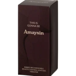 Sale Amaysin Ribbed Love Vibrator Æg