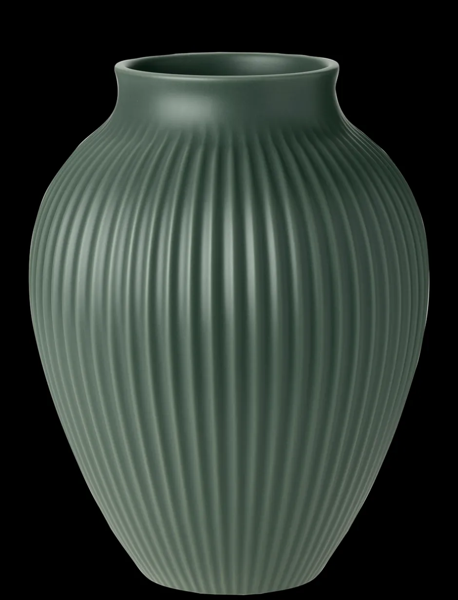 Knabstrup Riflet Vase,* Stue|Vaser & Urtepotteskjulere