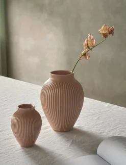 Knabstrup Riflet Vase,* Stue