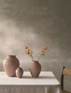 Knabstrup Riflet Vase,* Stue