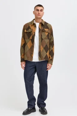 Best Solid Riker Overshirt, , S Ivy Green