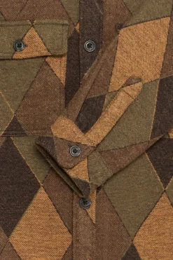 Best Solid Riker Overshirt, , S Ivy Green