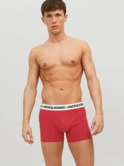 Outlet Jack&Jones Rikki 3-pak Underbukser, , XXL Rød/Grøn/Blå