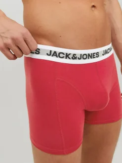 Outlet Jack&Jones Rikki 3-pak Underbukser, , XXL Rød/Grøn/Blå