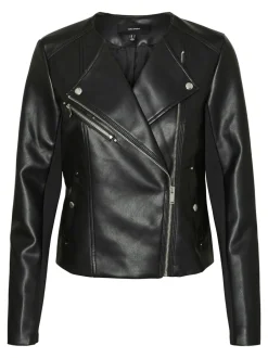 Sale Vero Moda Riley Rio Kort Jakke, , M Black