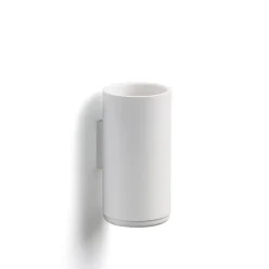 Zone Rim Vægophængt Tandbørstekrus, White