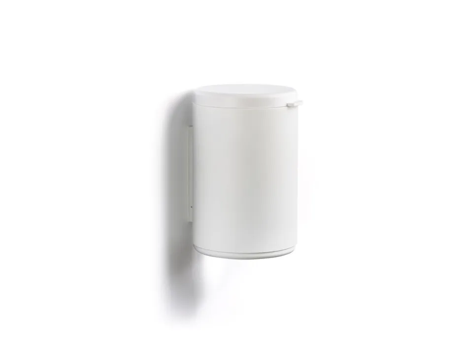 Outlet Zone Rim Vægophængt Toiletspand, White