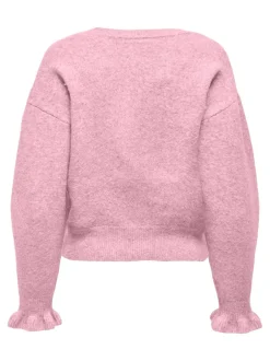 Outlet ONLY Rima Cardigan, , M Romance Rose